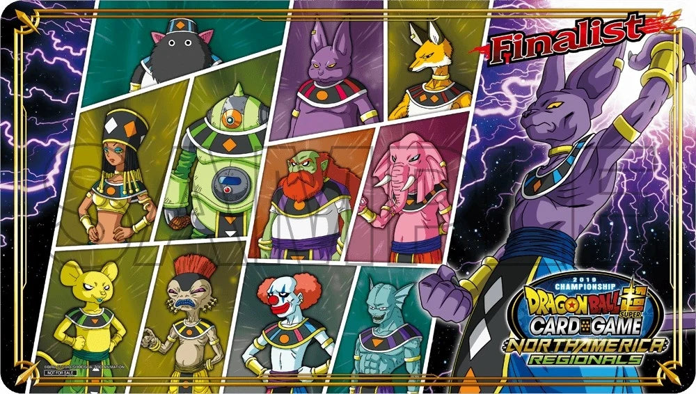 Dragon Ball Super: National Championship July 2019 - Finalist Playmat