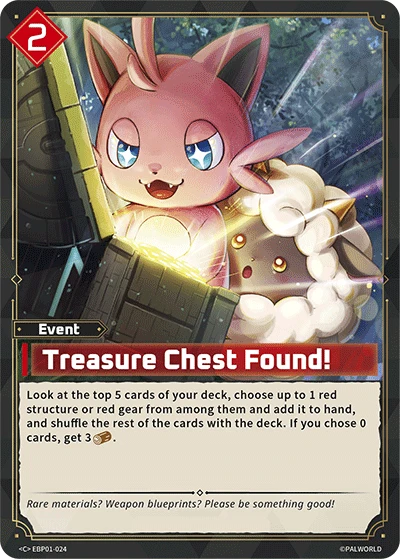 Treasure Chest Found! (EBP01-024) (Dawn of Palpagos) (EBP01)