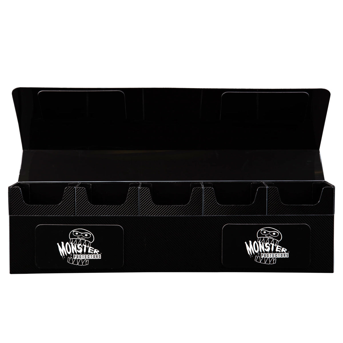 Hydra Mega - 5 Compartment Deck Box - Black (Holds 375)