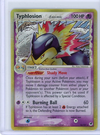 Typhlosion Pokémon Dragon Frontiers Delta Species Holo #12/101