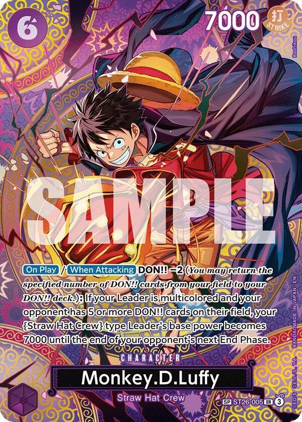 Monkey.D.Luffy (SP) (ST26-005) (Adventure on Kami's Island) (OP15-EB04)