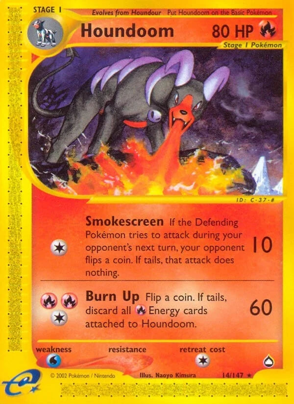 Houndoom (14) (014/147) (Aquapolis) (AQ)