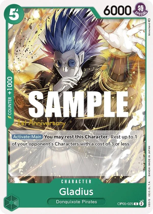 Gladius (OP05-025) (Awakening of the New Era: 1st Anniversary Tournament Cards) (OP05 ANN)