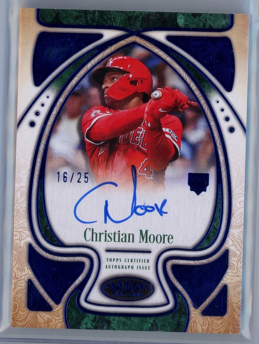 Christian Moore 2026 Topps Tier One Operators Auto #T10A-CM