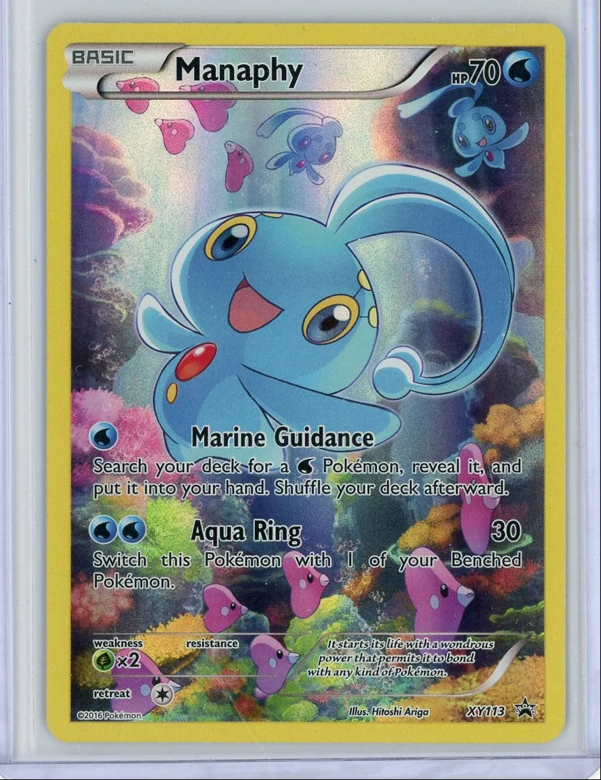 Manaphy Pokémon XY Black Star Promo #XY113