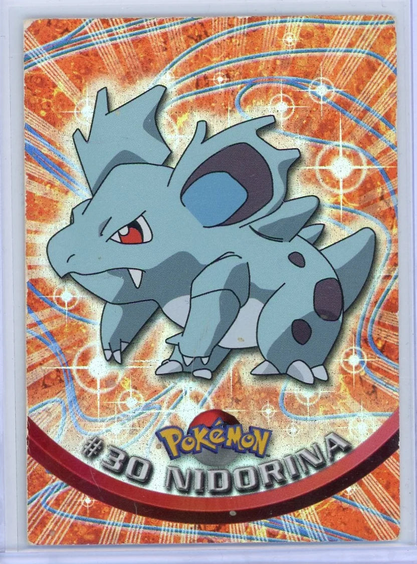 Nidorina Pokemon 1999 Topps TV Foil #30
