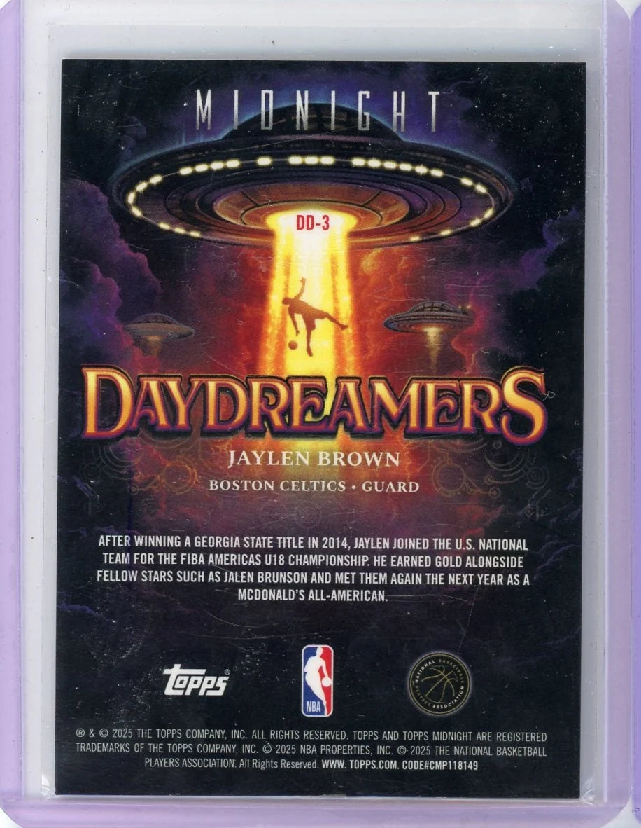 Jaylen Brown 2025-26 Topps Midnight Daydreamers