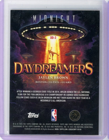Jaylen Brown 2025-26 Topps Midnight Daydreamers