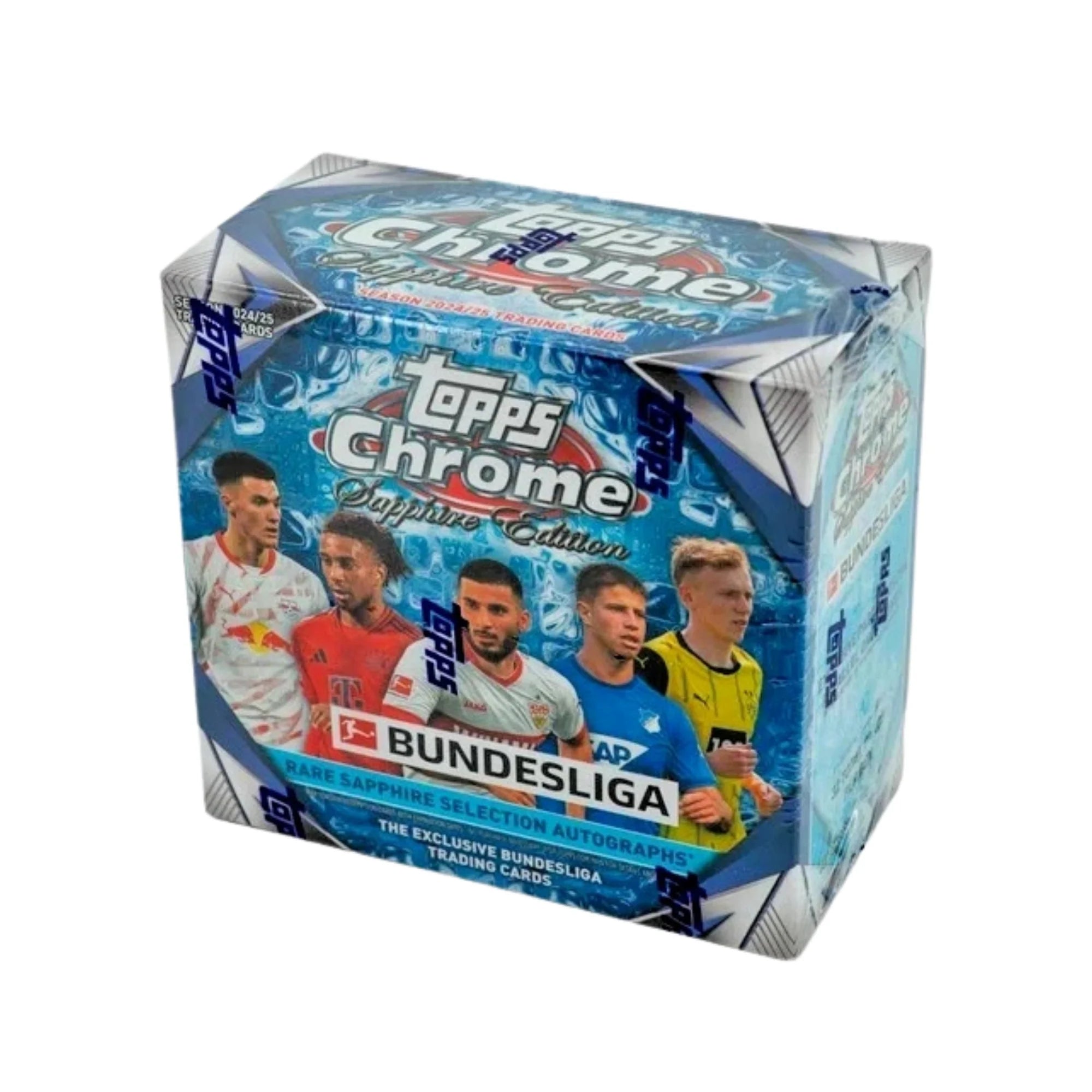 2025-26 Topps Chrome Bundesliga Sapphire Edition Hobby 10 Box Case