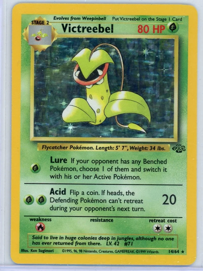 Victreebel Pokémon Jungle Holo #14/64