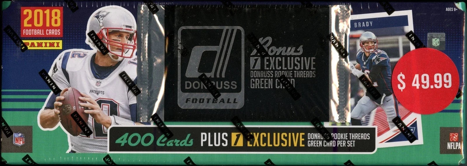 2018 Panini Donruss Football Complete Set w/ Bonus Pack