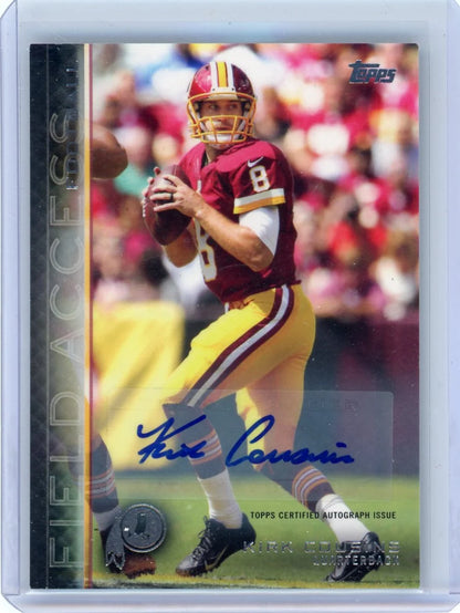 Kirk Cousins 2015 Topps Field Access Autograph