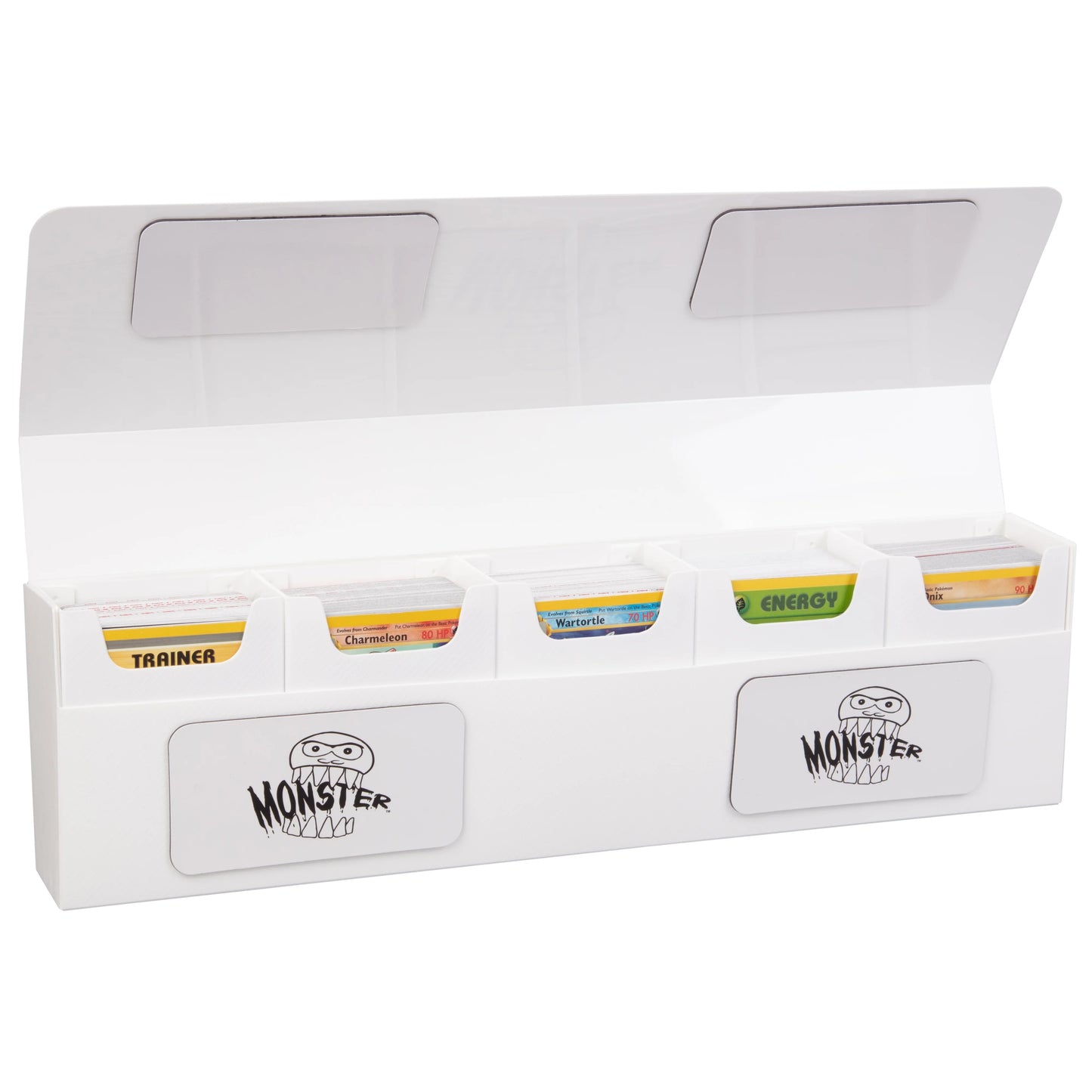 Hydra Mega - 5 Compartment Deck Box - White (Holds 375)