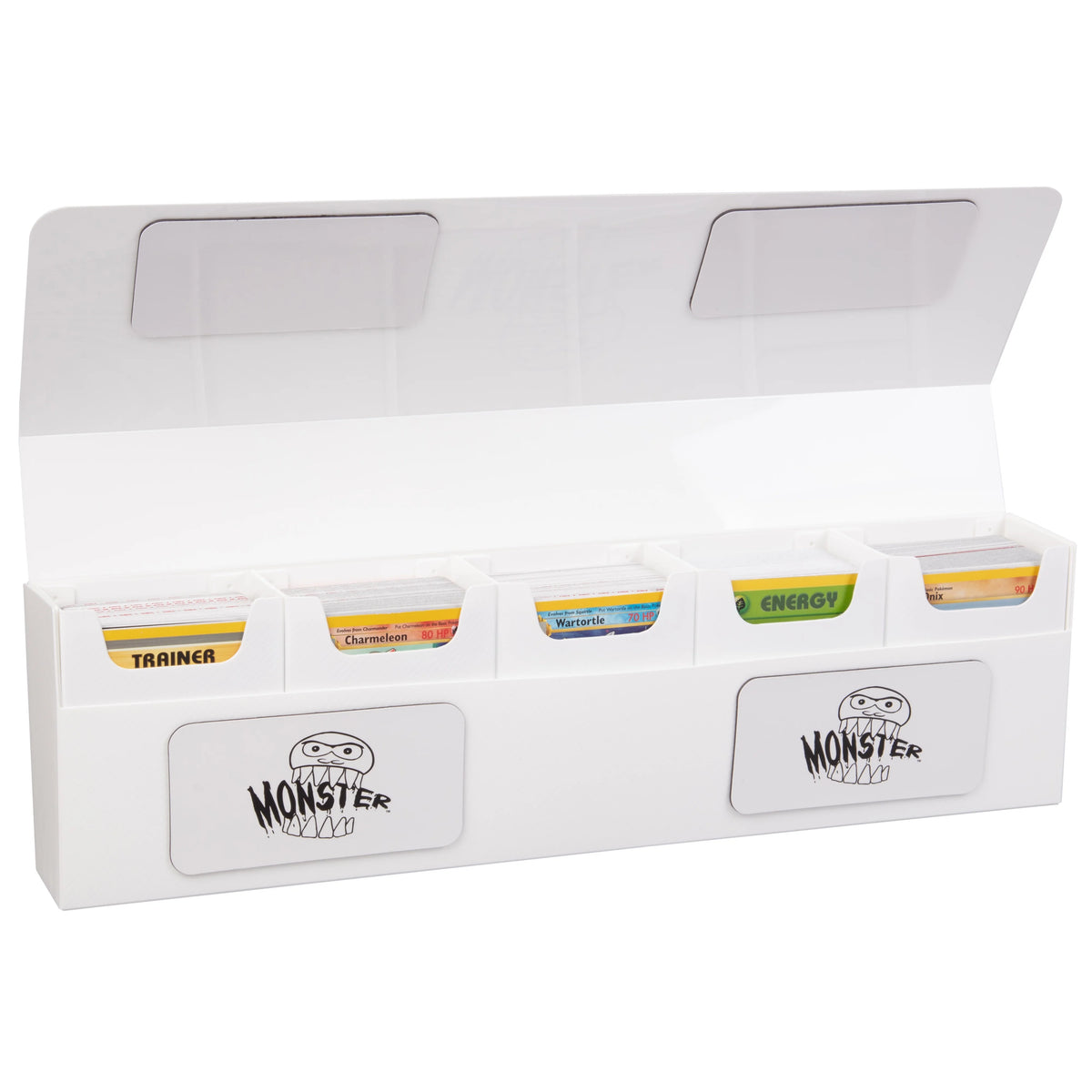 Hydra Mega - 5 Compartment Deck Box - White (Holds 375)