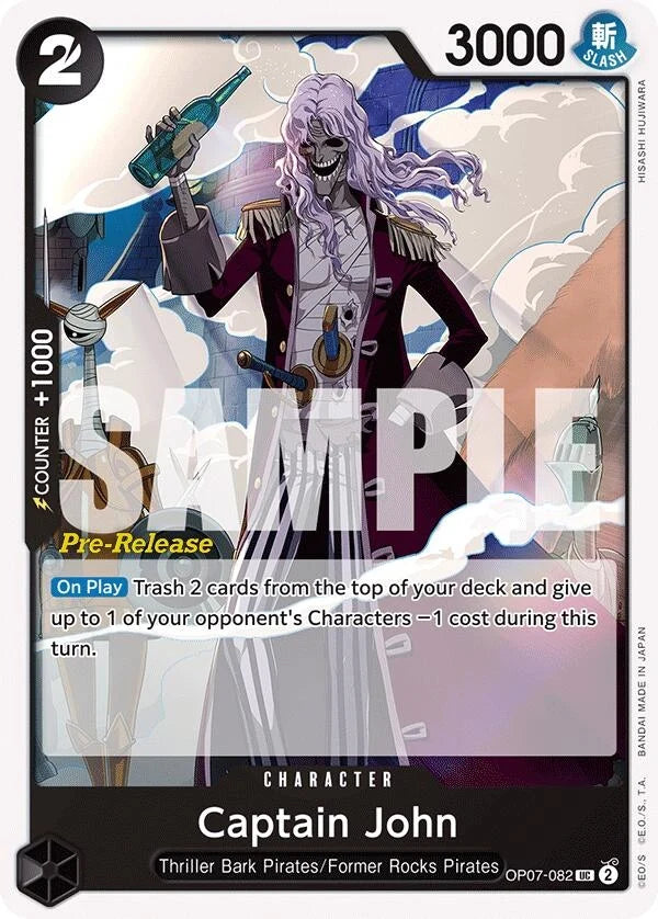 Captain John (OP07-082) (500 Years in the Future Pre-Release Cards) (OP07 PRE)