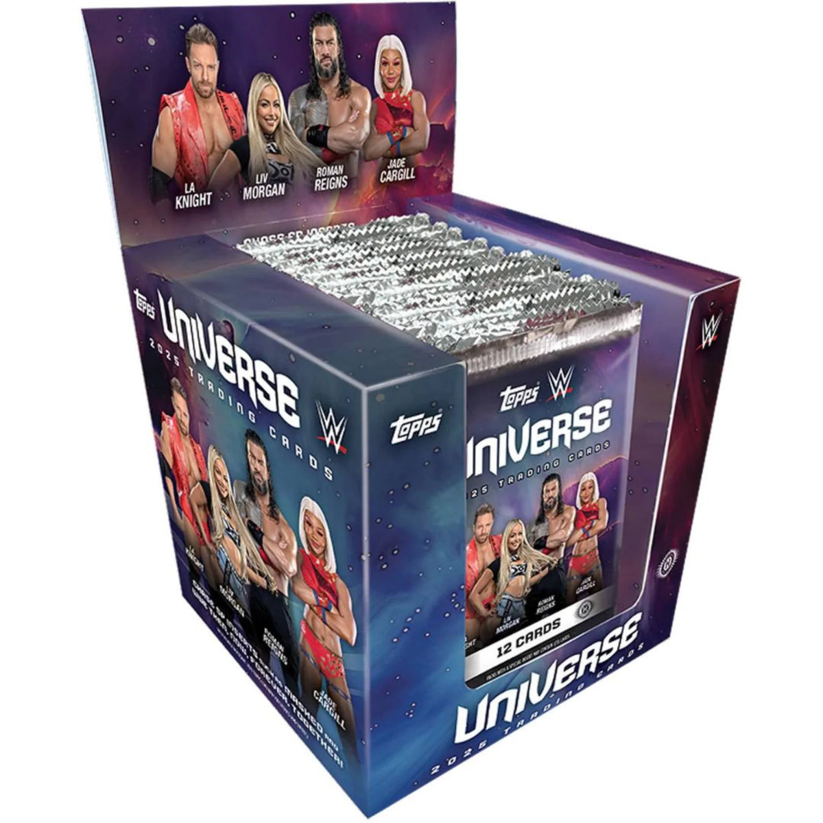 2025 Topps Universe WWE Hobby Box 12-box case