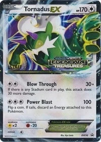 Tornadus EX - BW96 (Prerelease) [Staff] (BW96) (Black and White Promos) (PR)