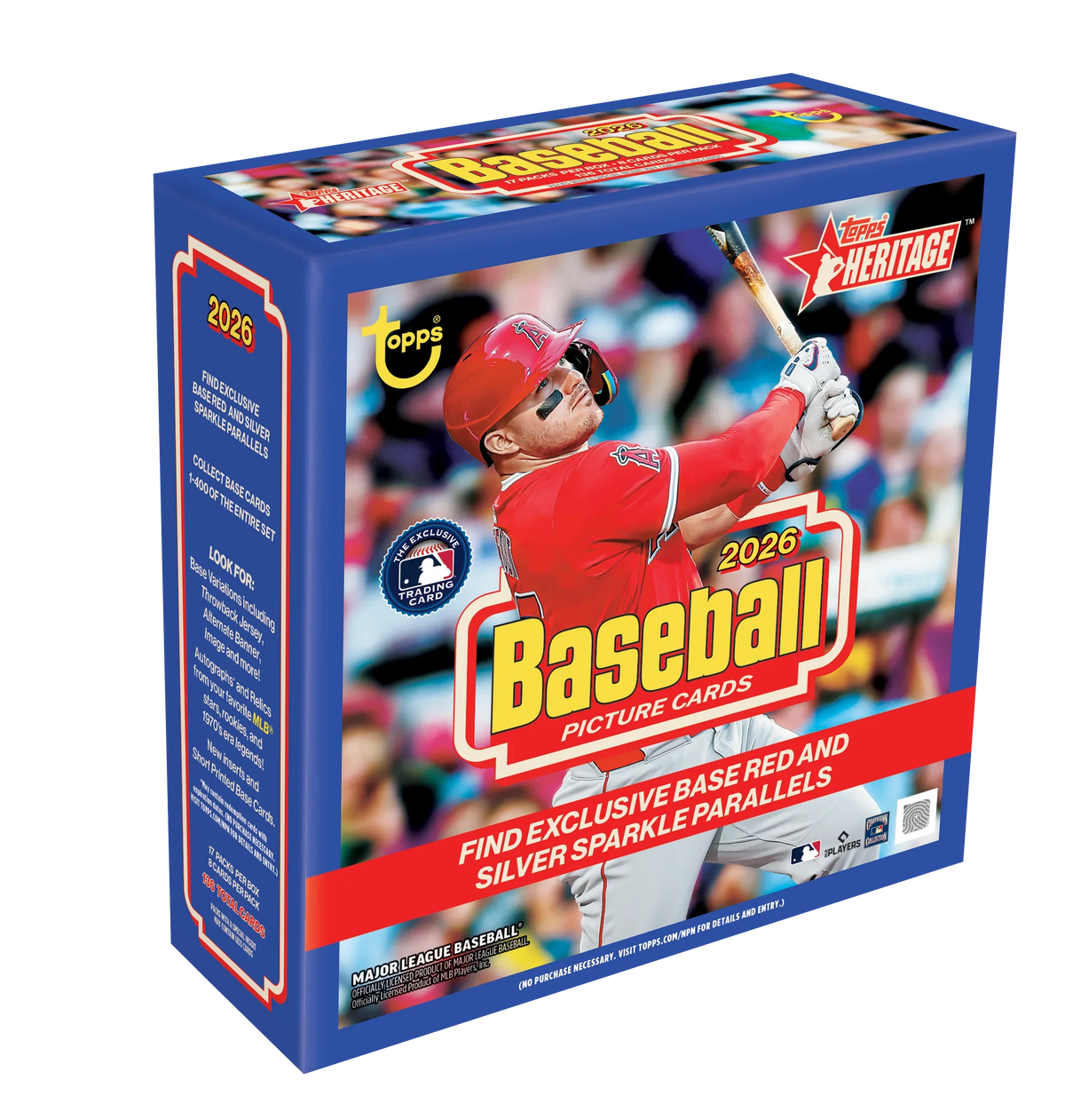2026 Topps Heritage Baseball Mega 20-Box Case