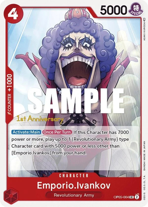 Emporio.Ivankov (OP05-004) (Awakening of the New Era: 1st Anniversary Tournament Cards) (OP05 ANN)