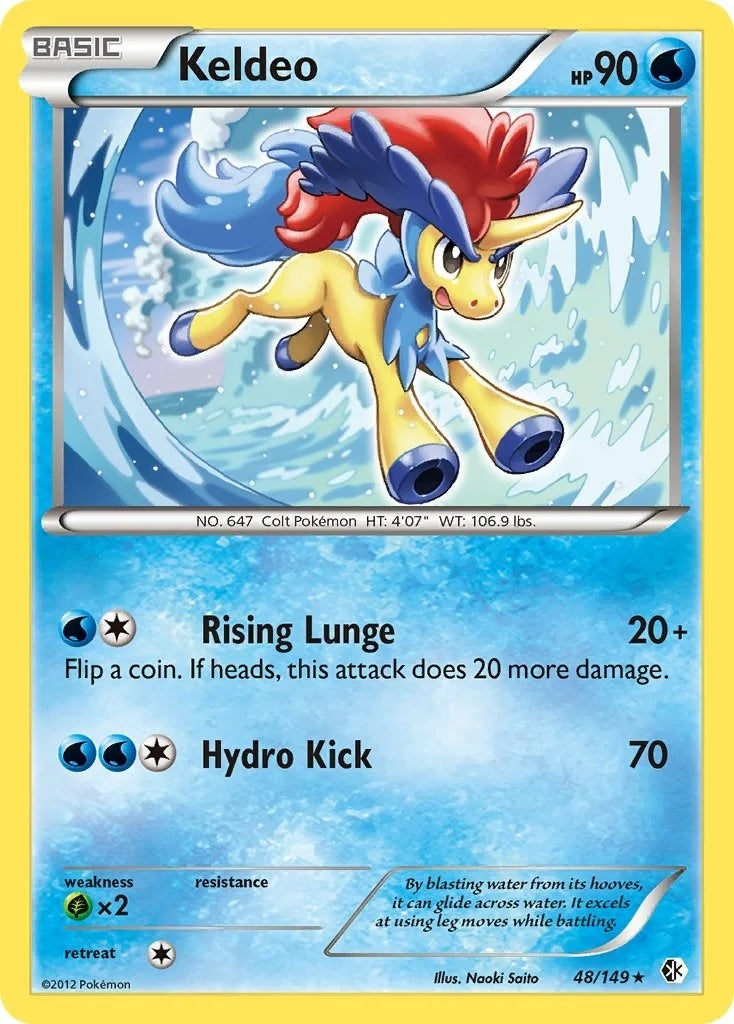 Keldeo (48) (48/149) (Boundaries Crossed) (BCR)