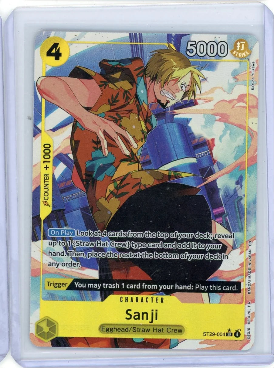 Sanji One Piece Egghead Starter Deck Alternate Art #ST29-004
