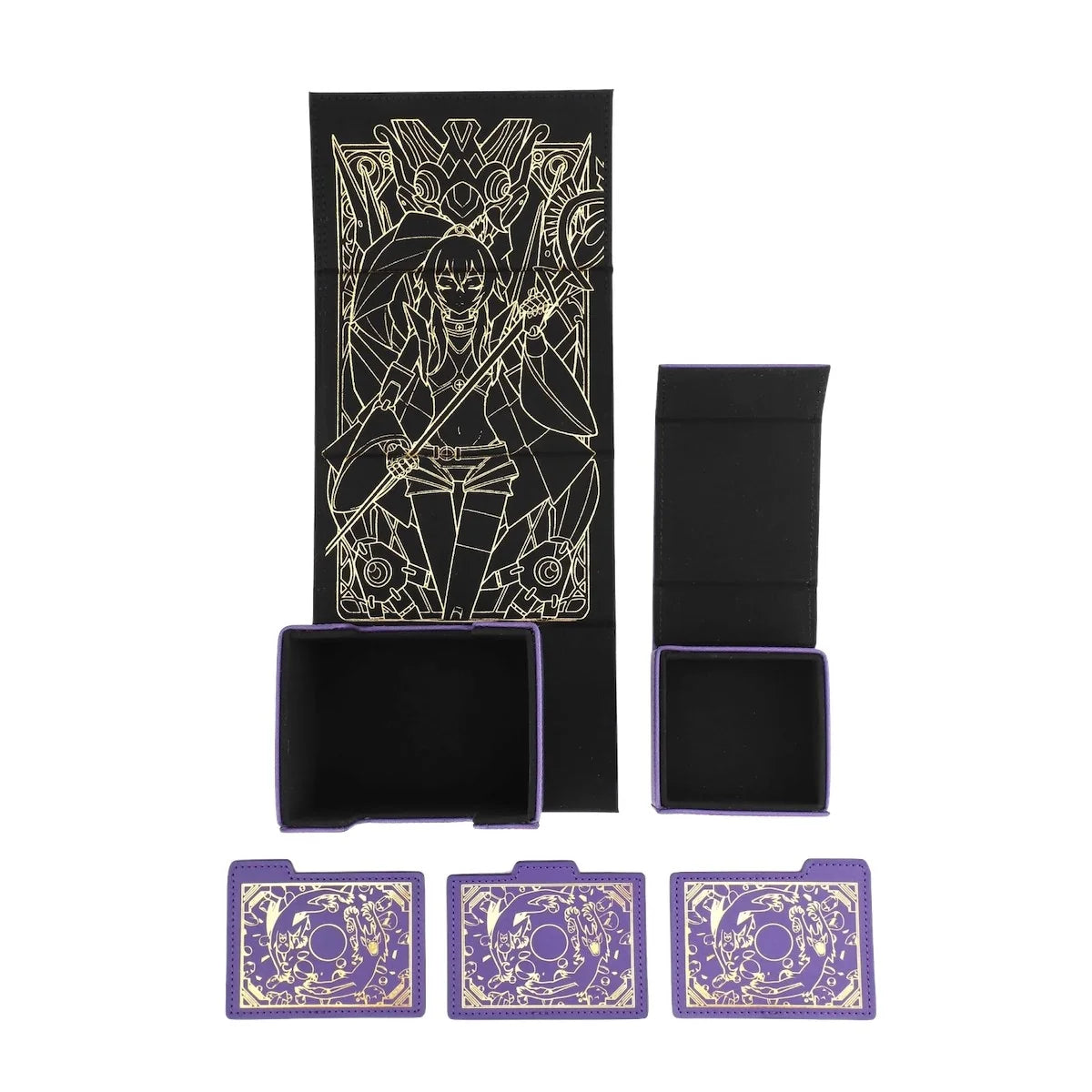 Master of Puppets Dicewinder Deck Box with Magnetic Dice Tray (PU Vegan Leather)