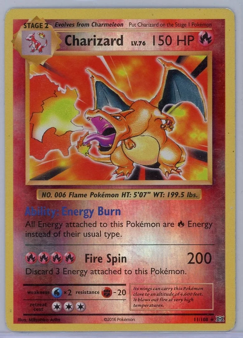 Charizard XY Evolutions #11/108 (LP)