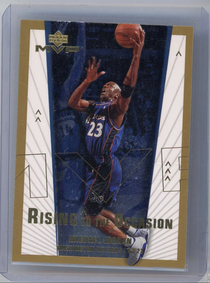 Michael Jordan 2003 Upper Deck Rising to the Occasion foil