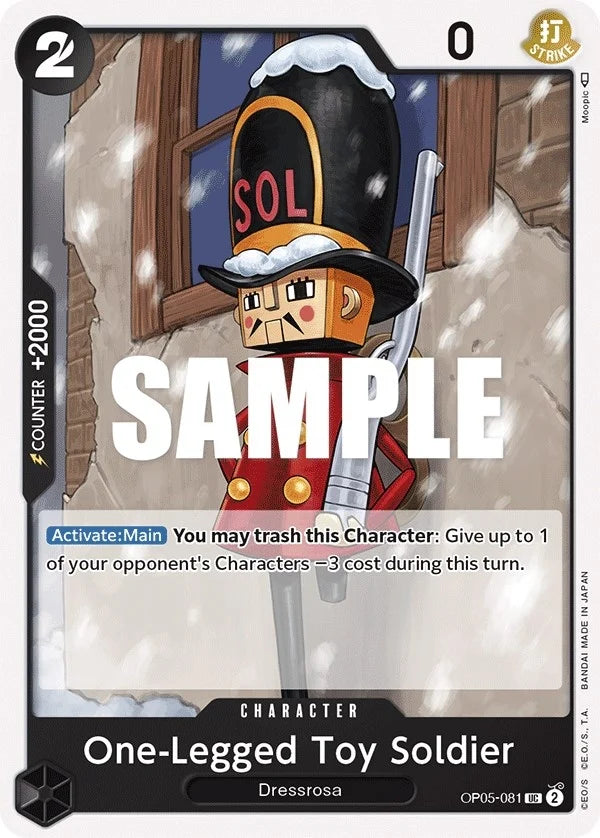 One-Legged Toy Soldier (OP05-081) (Awakening of the New Era) (OP05)