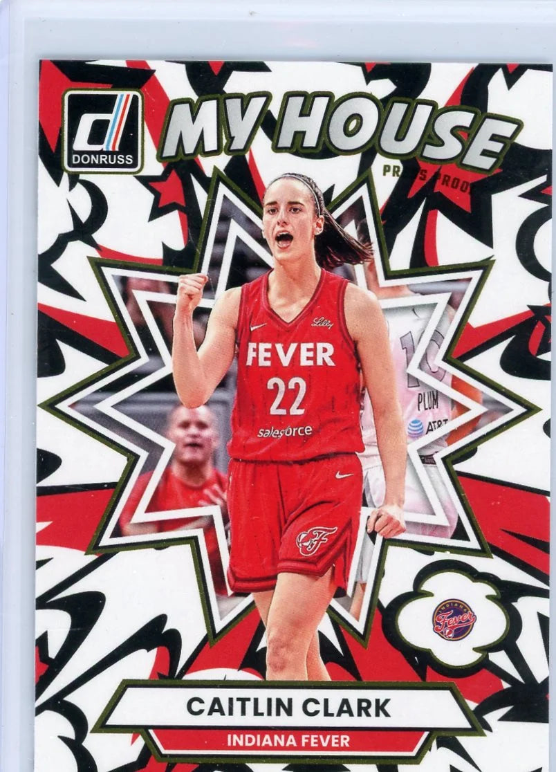 Caitlin Clark 2025 Panini Donruss My House Press Proof