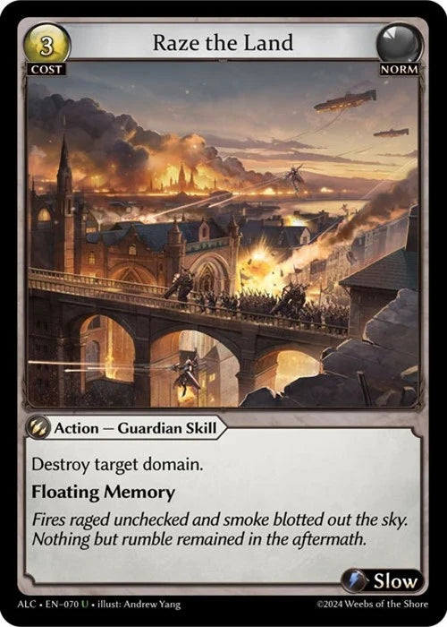 Raze the Land (070) (Alchemical Revolution) (ALC)