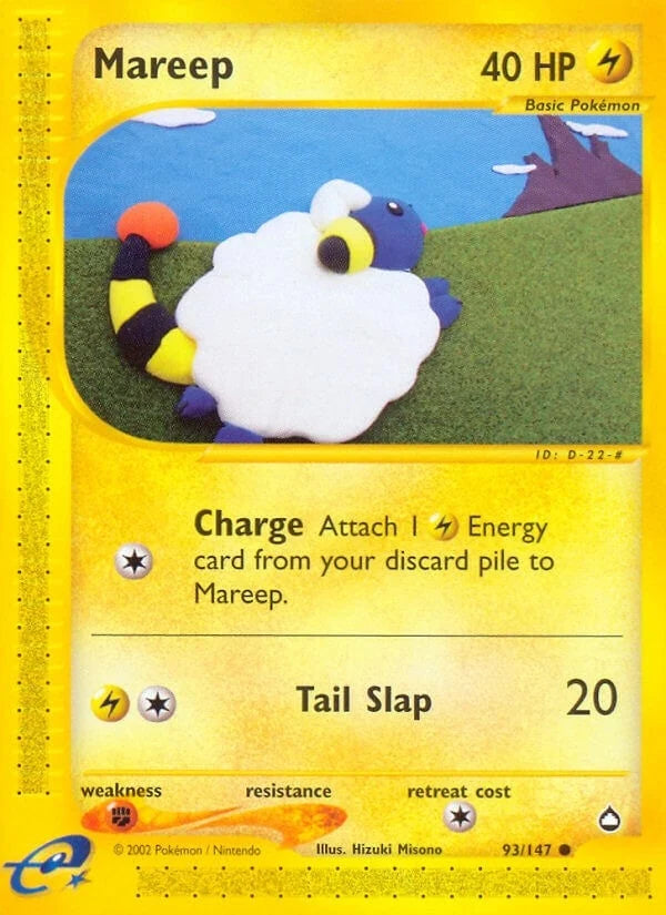 Mareep (093/147) (Aquapolis) (AQ)