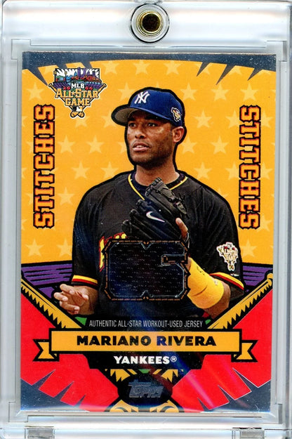 Mariano Rivera 2006 Topps Update & Highlights Stitches All-Star Game Jersey Relic