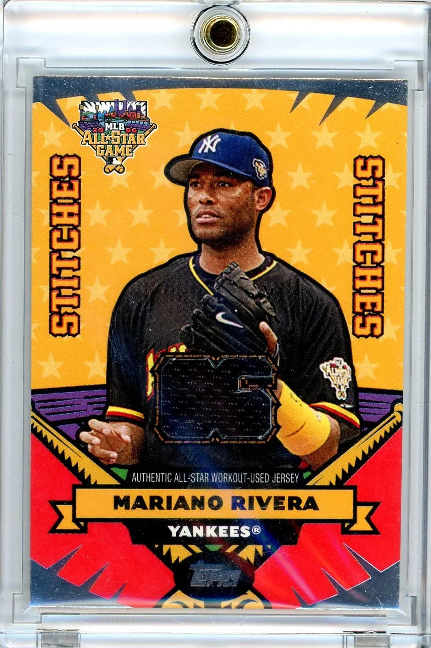 Mariano Rivera 2006 Topps Update & Highlights Stitches All-Star Game Jersey Relic