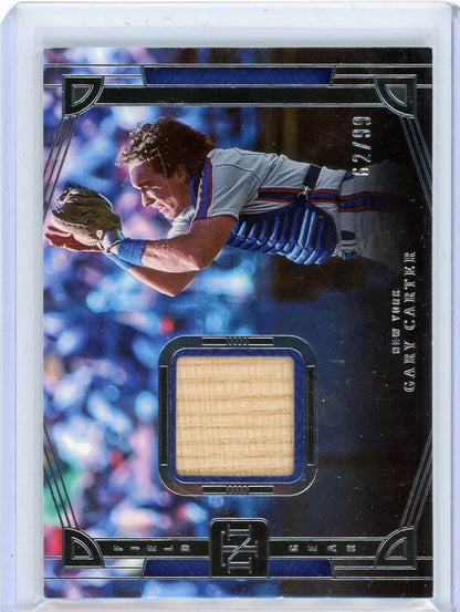 Gary Carter 2023 Panini National Treasures Field Gear Bat Relic #'d 62/99