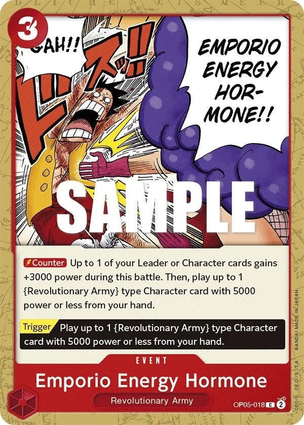 Emporio Energy Hormone (OP05-018) (Awakening of the New Era) (OP05)