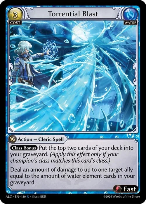 Torrential Blast (150) (Alchemical Revolution) (ALC)