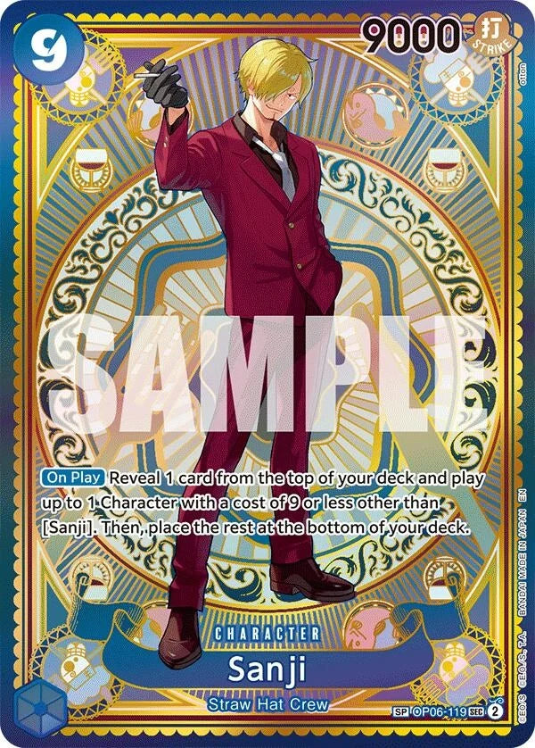 Sanji (SP) (OP06-119) (A Fist of Divine Speed) (OP11)