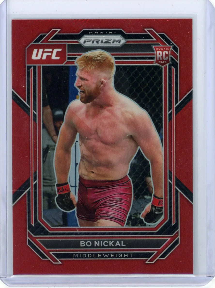 Bo Nickal 2023 Panini Prizm Red RC #'d 064/199