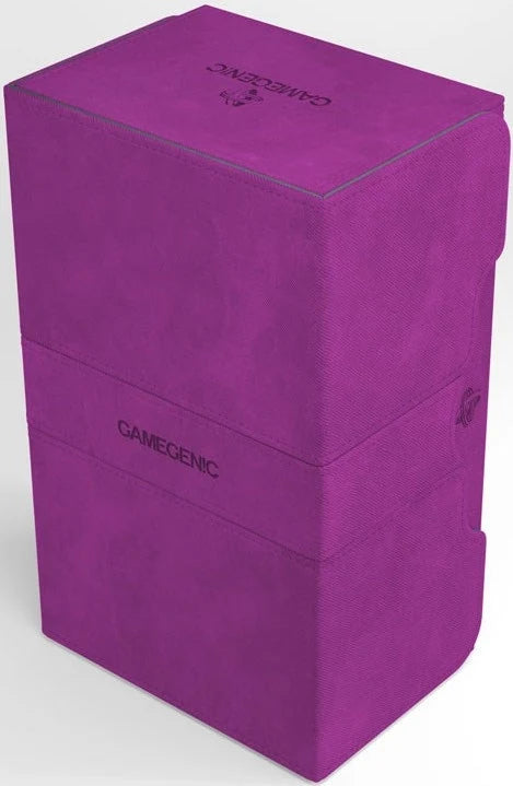 GameGenic Stronghold Deck Box - Purple (Holds 200+)