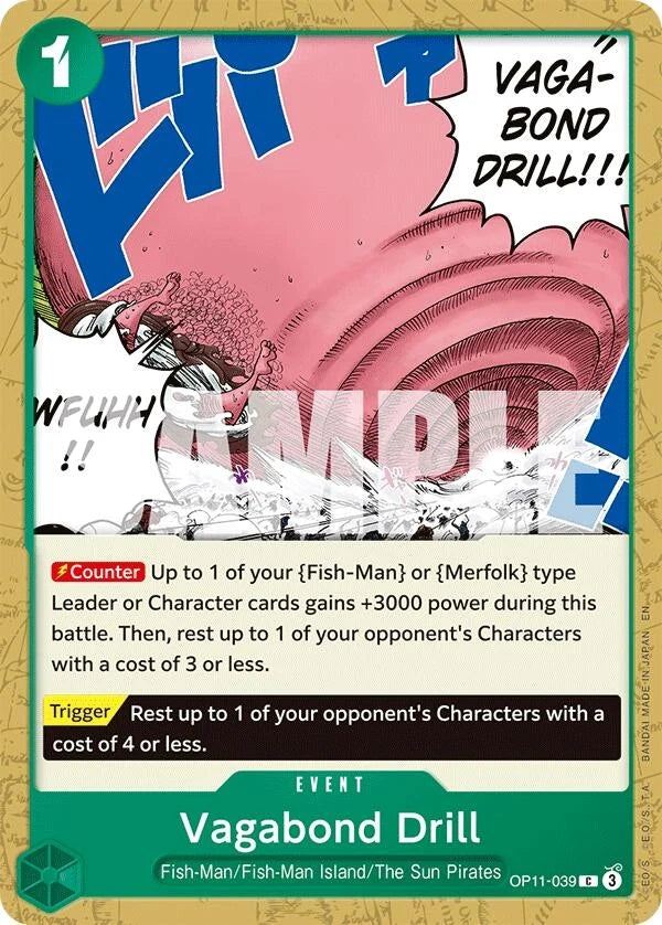 Vagabond Drill (OP11-039) (A Fist of Divine Speed) (OP11)