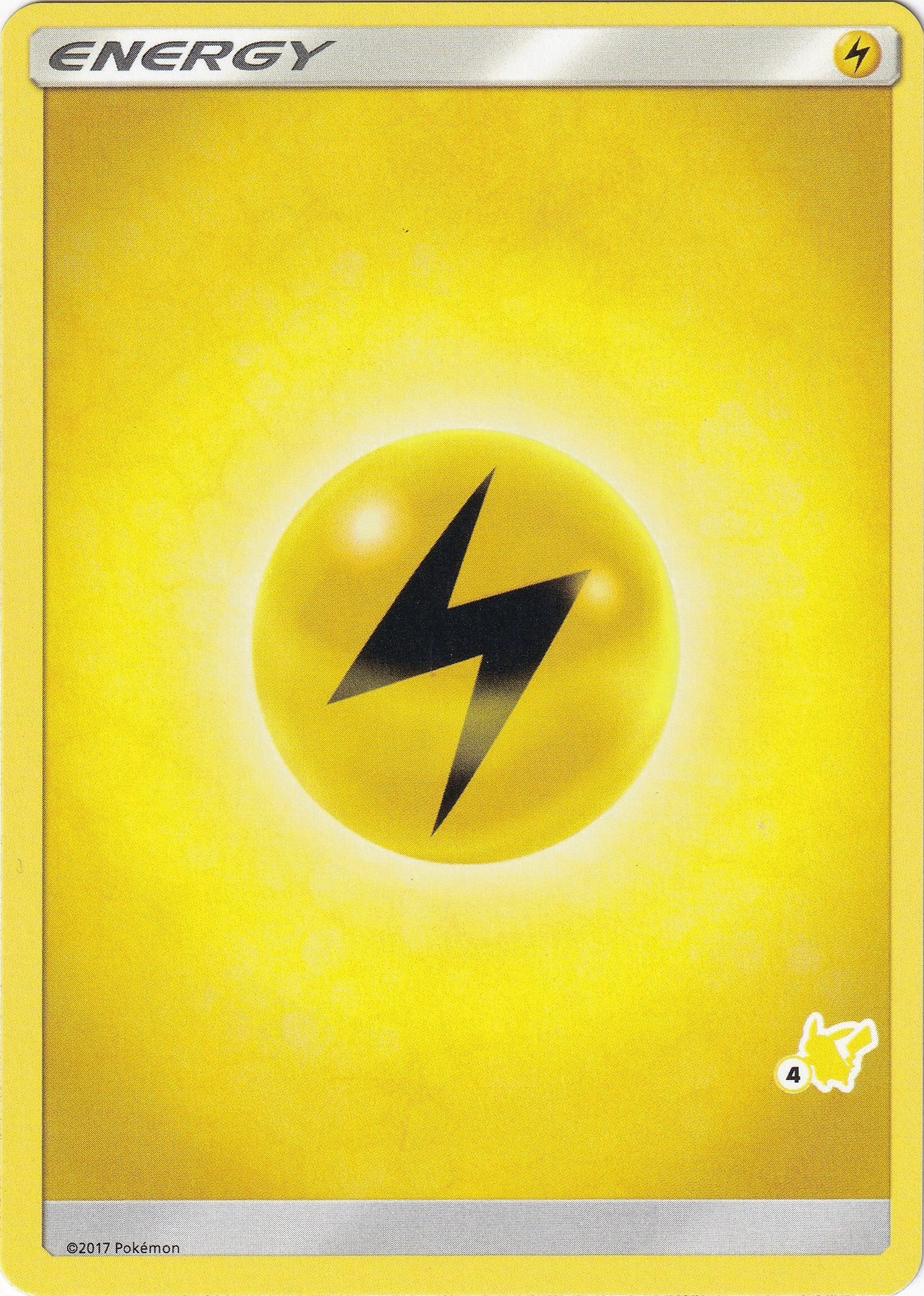 Lightning Energy (#4 Pikachu Stamped) (Battle Academy) (BTA)