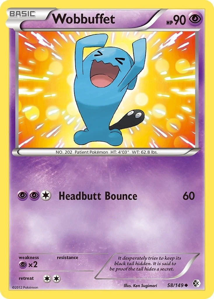 Wobbuffet (58/149) (Boundaries Crossed) (BCR)