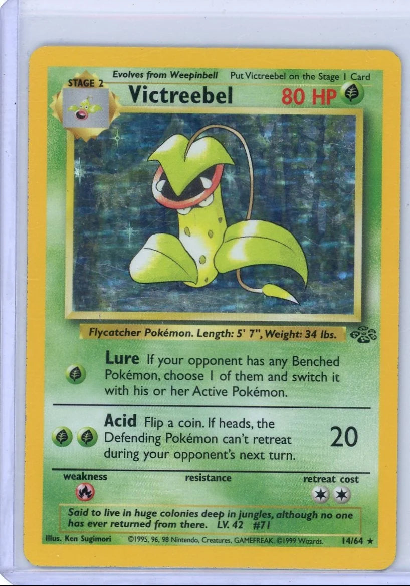 Victreebel Pokémon Jungle Holo #14/64