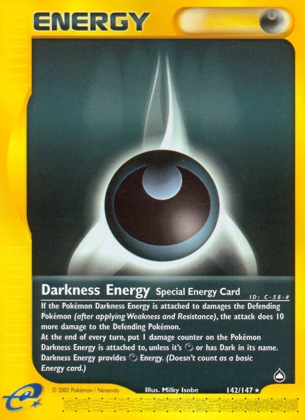 Darkness Energy (142/147) (Aquapolis) (AQ)
