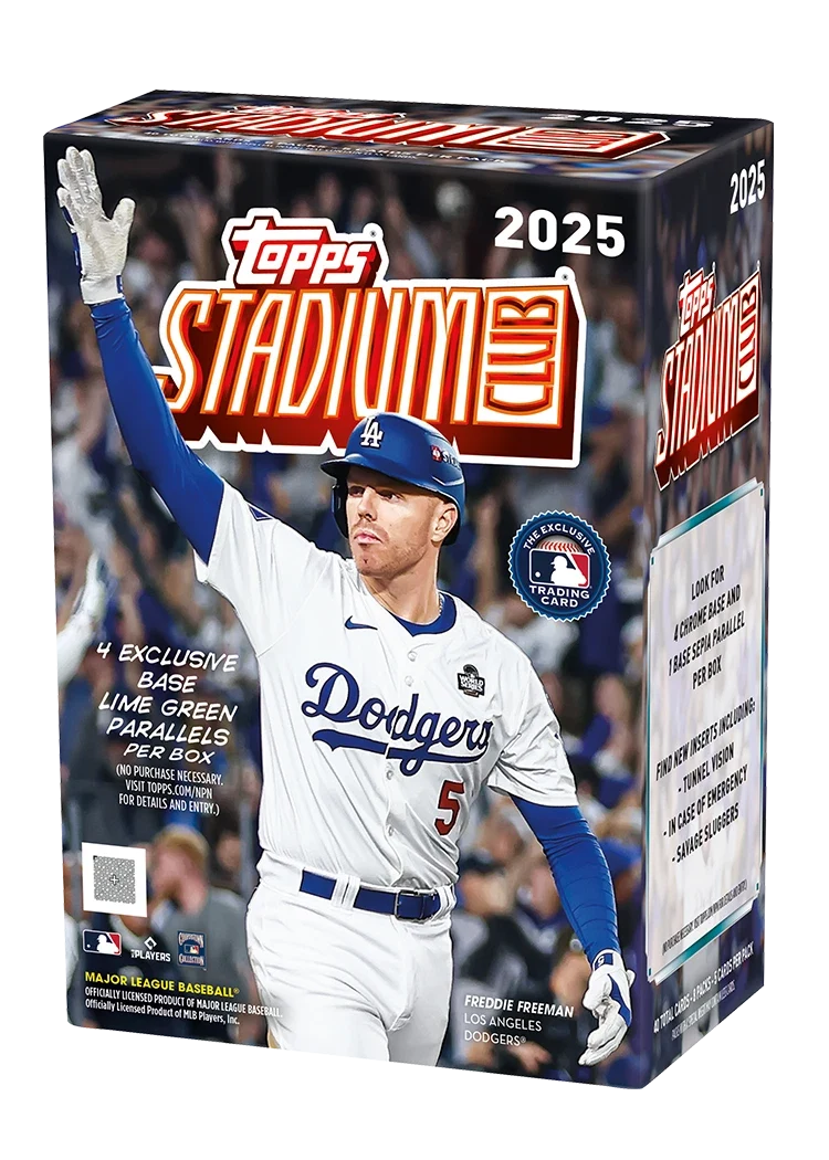 2025 Topps Stadium Club Baseball Blaster Box