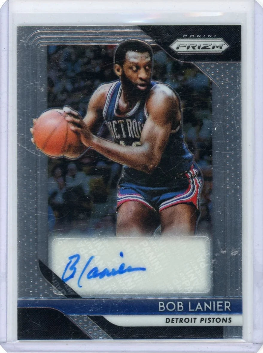 Bob Lanier 2018-19 Panini Prizm Autograph