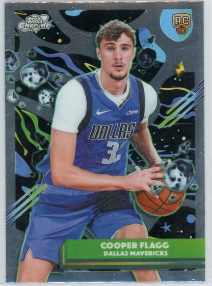 Cooper Flagg 2025-26 Topps Cosmic Chrome Base Rookie Card