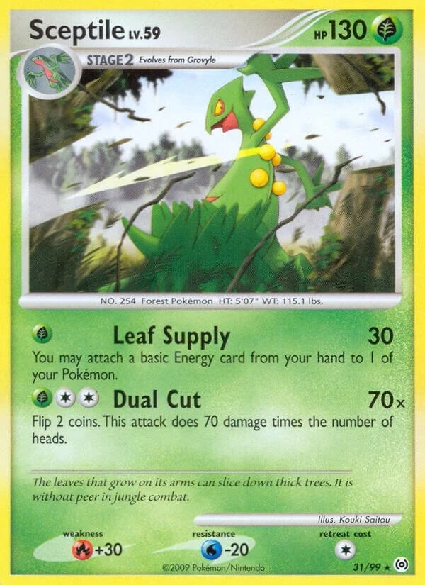 Sceptile (31) (31/99) (Arceus) (AR)