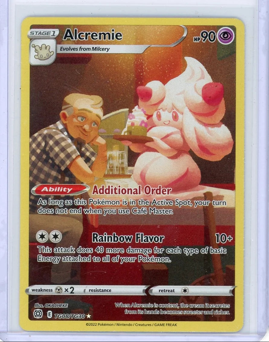 Alcremie 2022 Pokemon Trainer Gallery #TG08/TG30